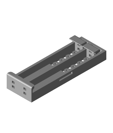 SUPER STRING SHOOTER! EZSTRING SHOOTER! WITH 3D PRINTED BATTERY HOLDER! 3d model