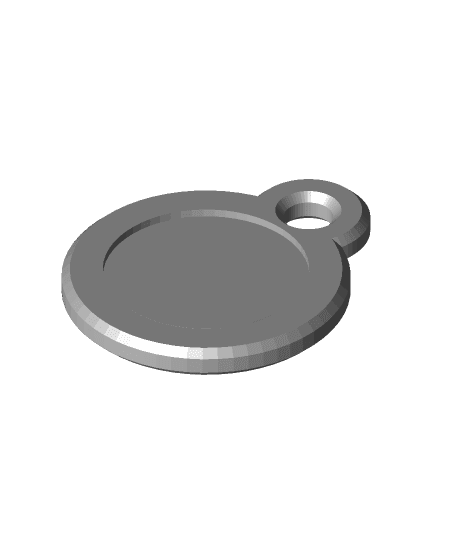 NFC Key Tag 3d model