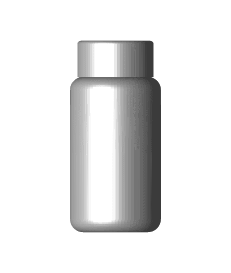 vaccine bottle .stl 3d model