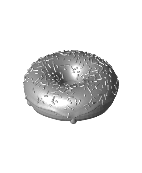 Sprinkle Donut 3d model