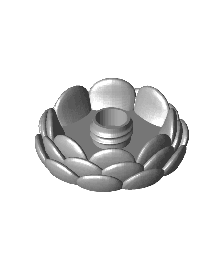 Flower Base for Bunnies  3d model