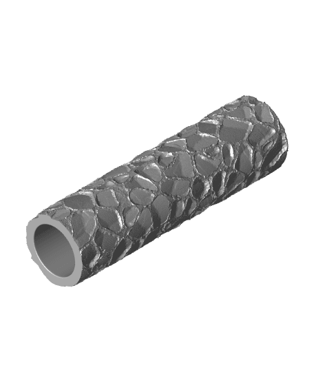 Collection Green | Stone Path 007 | Polymer Clay Seamless Texture Roller 3d model