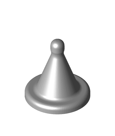 Ring Pyramid Toy 3d model