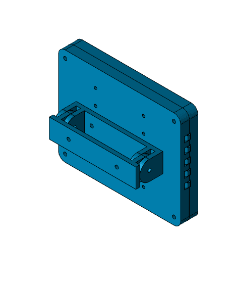 Elecrow RC050 5-inch HDMI Touch Screen Case for 3D Printers (OctoDash) 3d model