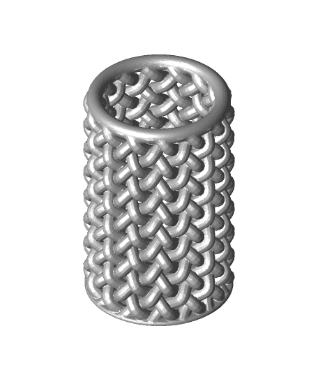 Braided Vase Large 3d model