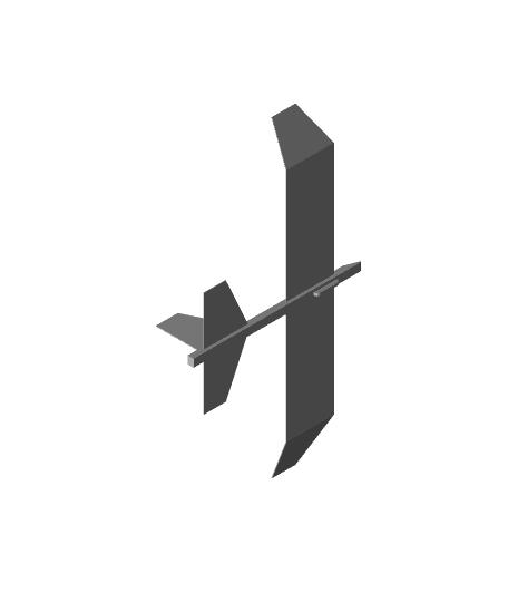 working glider 3d model