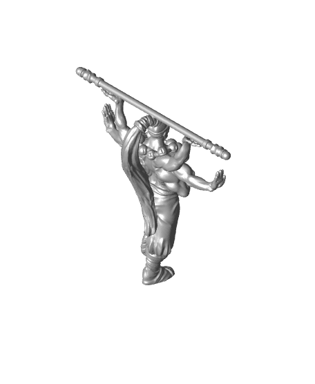 Asuras Monk - Celestial - Heaven Hath no Fury - PRESUPPORTED - 32mm Scale  3d model