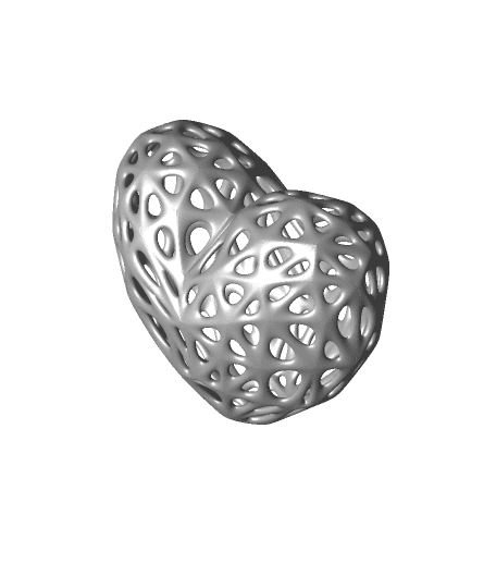 Voronoi Heart 3d model