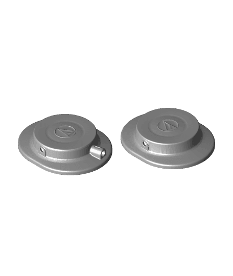 ATH-M40x/50x Earcup Shells 3d model