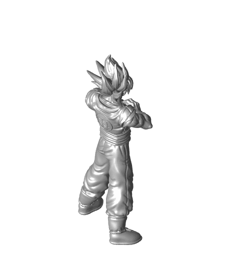 Goku SSJ1 - Dragon Ball Z - Fan Art 3d model