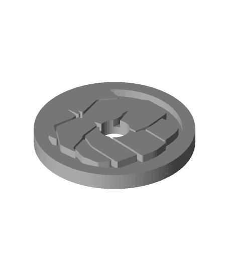 Hulk 45 Record Adapter 3d model