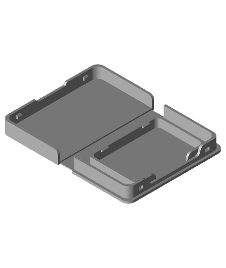 Nintendo Switch mini Game Card Case resized 3d model