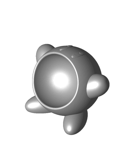 Kirby's inhales 3d model