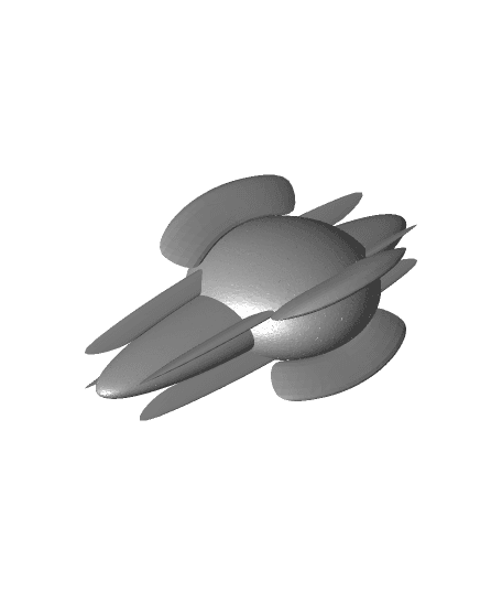 tennisball-XWING.stl 3d model