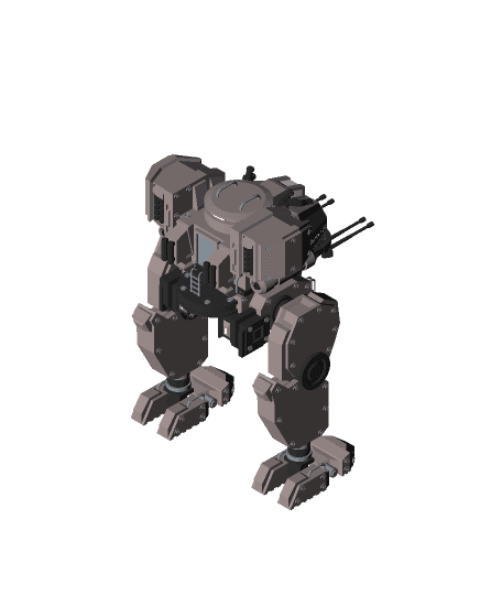 Heavy Patrol Walker.glb 3d model