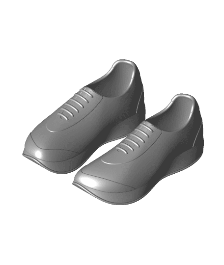 Shoes and Socks 3d model