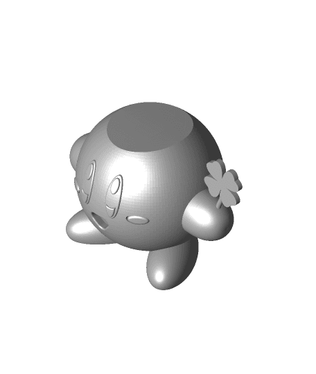 kirby St.Patrick #StPatricksRemix 3d model