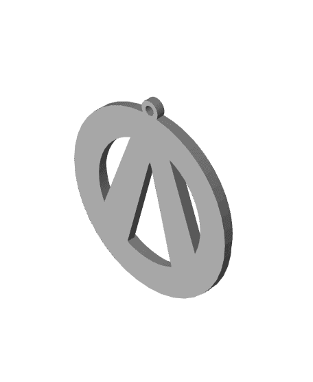 Keychain Borderlands.stl 3d model