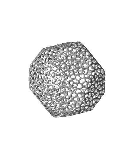 Voronoi lampshade 21.stl 3d model