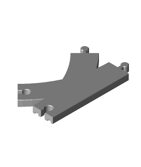 one-sided_wood_track_V2.stl 3d model