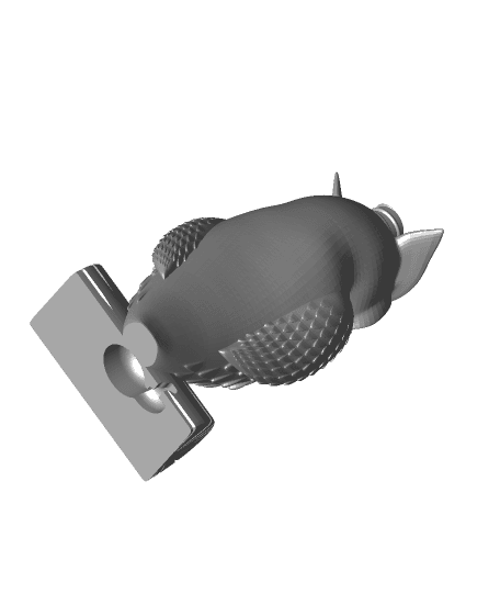 owl lamp 3d model