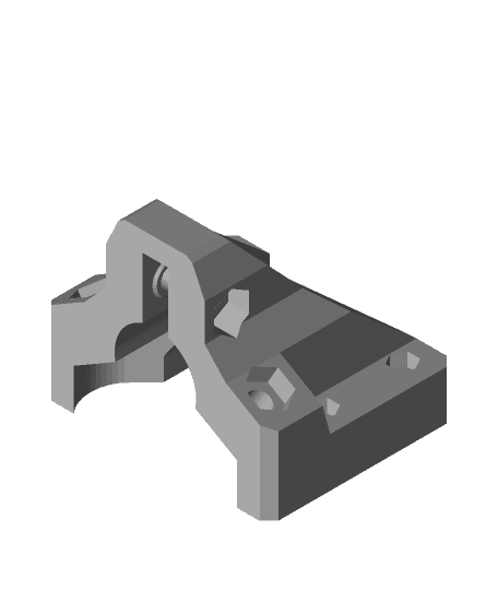 [DIY Panel Saw] Z mount (v7a) 3d model