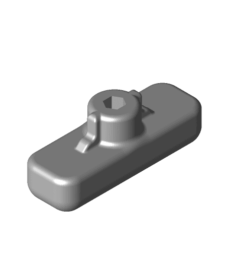 T Handle screwdriver 3d model