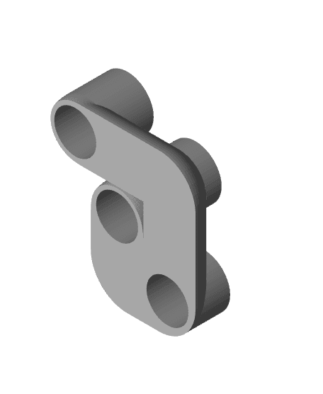 Amiibo Triple Pipe Display / No supports 3d model