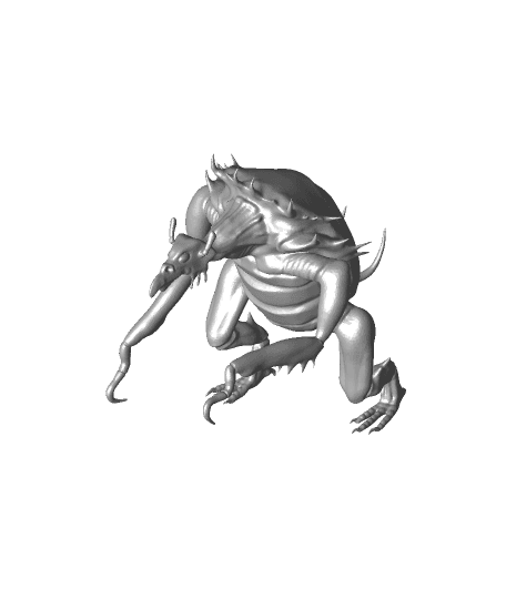 2nd Ed AD&D Hook Horror 3d model