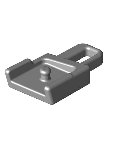 Helmet Lock for Moto Guzzi V100 Mandello 3d model