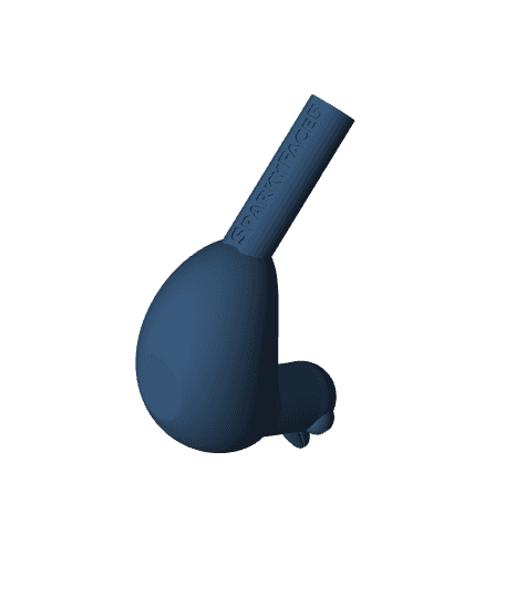 Singing Bird whistle  3d model