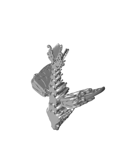 Butterfly Tadling 3d model