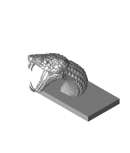 cobra head.stl 3d model