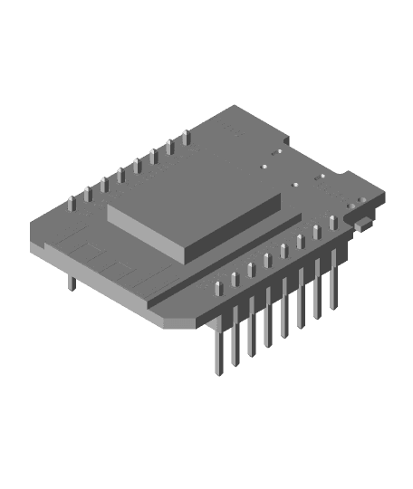 WEMOS D1 mini Project Box / Case 3d model