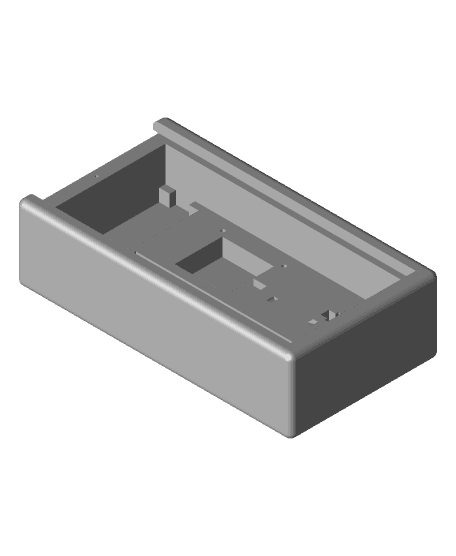 Arduino GPS with display box 3d model