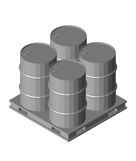 Fuel barrels1.stl 3d model