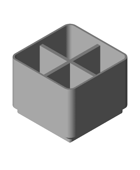 Gridfinity Resistor Bin 3d model