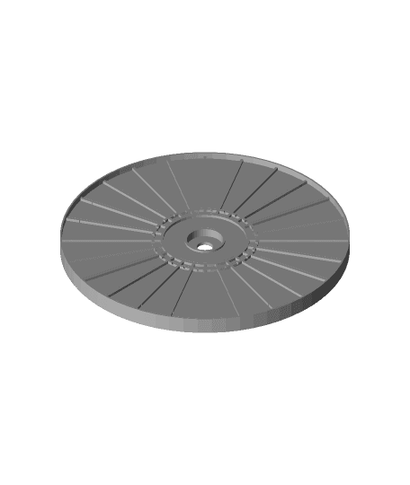 Color blender comparison wheel 3d model