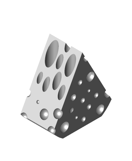 "Cheezy Pen Holder" - (shhh its about cheese heads) - Read Description 3d model