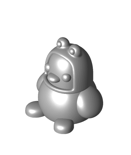 Duck Multi Color 3d model