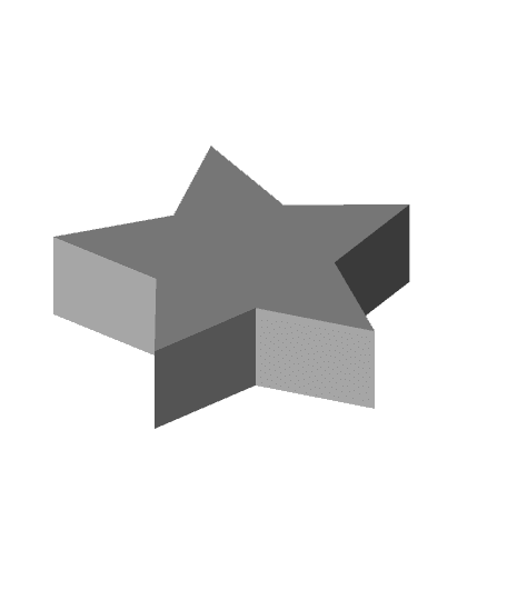 Mold for Star.stl 3d model