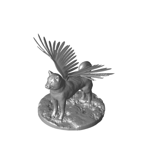 Dog_With_Wings.stl 3d model