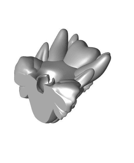 Make you own Rose Bouquet Dragon 3d model