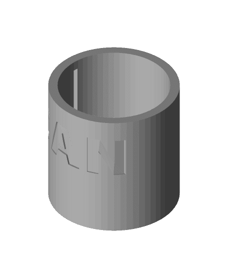 trash can v2 3d model