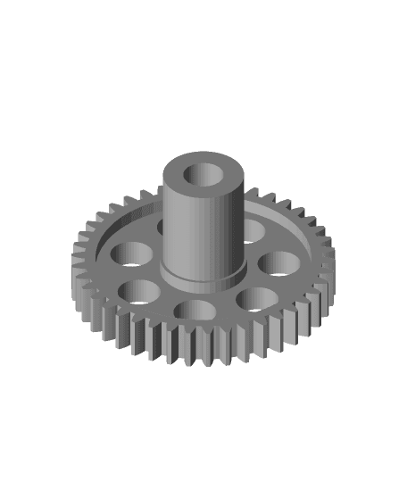 Tape Deck Gear 3d model