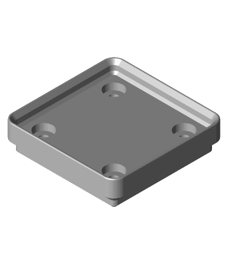 Gridfinity 1 6th (one sixth) height filler module 3d model