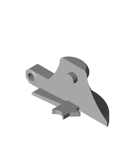 Custom Parts for - Prop Gun | Revolver - Single Action 3d model