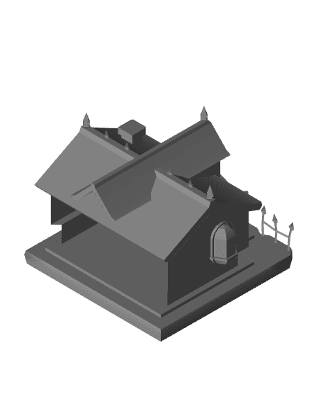 Mario Ghost House 3d model