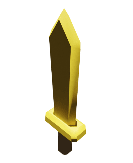 Sword_Gold.blend 3d model