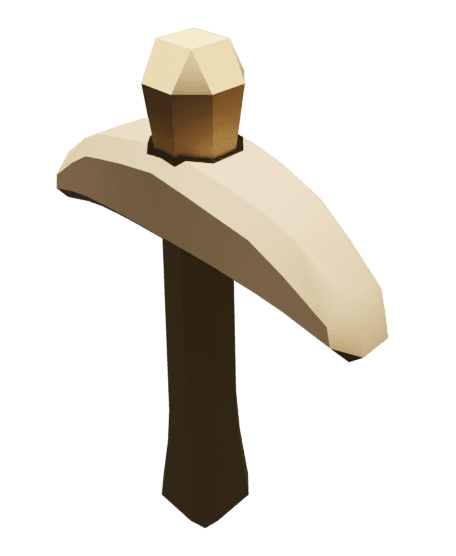 Pickaxe_Wood.blend 3d model